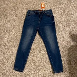 Wax Skinny Denim